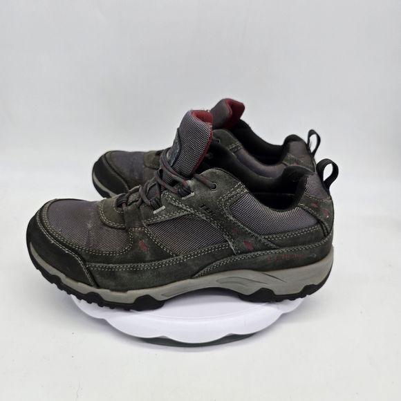 LL Bean Shoe Men's 10 Wide Model 4 Waterproof Trail Hiking Sneakers Grey - Picture 9 of 10